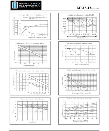 Mighty Max Battery 12V 15AH F2 Replacement for Long Way LW-6FM14EVX LW-6FM14 - Durable Reliable International Shipping - Buy Online on GoSupps.com