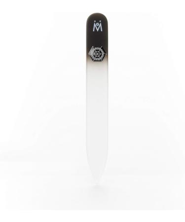 GERMANIKURE Czech Crystal Glass Nail File in Suede Leather Case - Small Travel Design - Buy Online on GoSupps.com