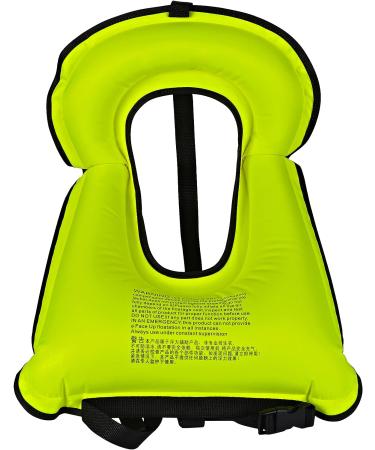 Adjustable Inflatable Snorkel Vest for Adults and Kids - Green | Water Sports Safety Gear | SOLY - Buy Online on GoSupps.com