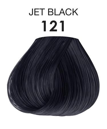 Adore Semi Permanent Hair Color #121 Jet Black 4 Fl Oz - Long Lasting Hair Dye - Buy Online on GoSupps.com