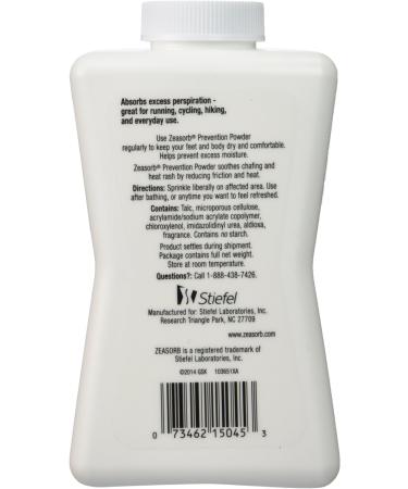 Zeasorb Super Absorbent Powder 2.5 oz (70.9 g) - Pack of 6 | Fast-Acting Moisture Control Solution - Buy Online on GoSupps.com