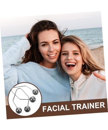 VINTORKY 1 Pair Dimple Trainer Face Dimples Exerciser Dimples Maker for Face Facial Tools Tool Facial Dimples Trainer Beauty Tools Face Exerciser Tool Former Metal Alloy 4.30X2.50X0.80CM Black - Buy Online on GoSupps.com