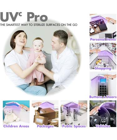 Versativ UV-C Sanitizing Wand: Portable Folding UVC Light for 99% Germs & Bacteria Sterilization - Buy Online on GoSupps.com