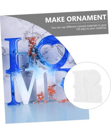 STOBOK Silicone Mold Candle Molds Ornament Jewelry Charms Mould Love Sign Silicone Die Crystal Epoxy Crafts White 13.3X13cm - Buy Online on GoSupps.com