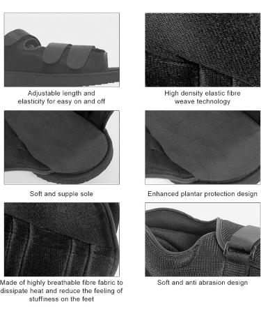 Forefoot Offloading Healing Shoes - XL Orthopedic Shoes for Hammer Toes & Bunions - Buy Online on GoSupps.com