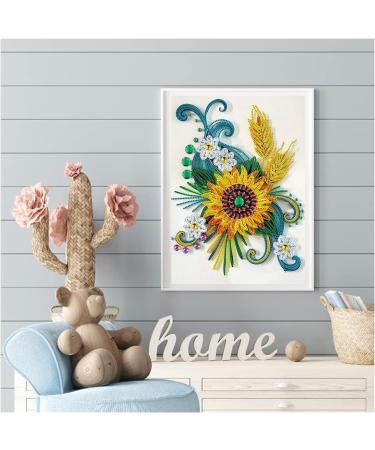 TRRCEPOS Partial Drill Diamond Painting  5D Diamond Painting Kit for Adults and Kids Diamond Flower Pictures 12 X 16 Inch (Diamond Flower-E) A-Diamond flower-E - Buy Online on GoSupps.com