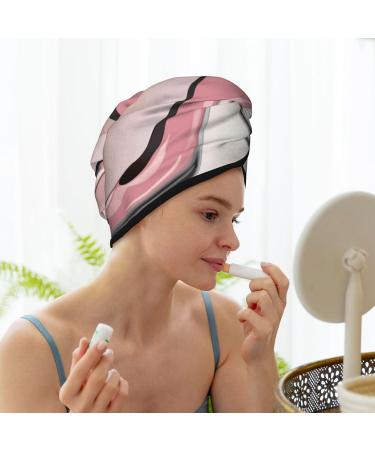 Microfiber Hair Drying Cap - Soft Absorbent Towel Wrap for Curly Long & Thick Hair | Quick Dry High Heel Butterfly Design - Buy Online on GoSupps.com