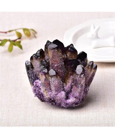 Natural Crystal Rough Nature Gemstones Drum Stones Natural Crystal Cluster Amethyst Rock Rehearsal Yellow Green Purple Quartz Stone raw Crystals Residential Culture (Color : Clear Quartz Size : 500 500-550g Clear Quartz - Buy Online on GoSupps.com