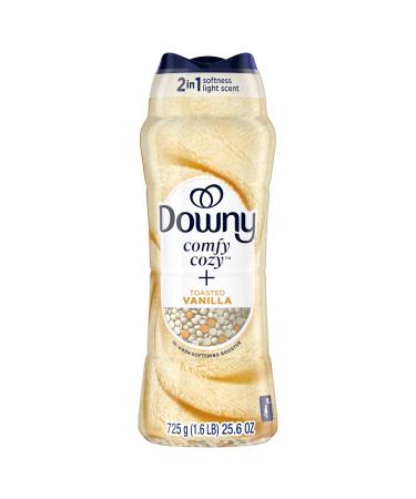 Downy Comfy Cozy In-Wash Laundry Scent Booster Beads Toasted Vanilla Scent 25.6 oz Softness and Freshness