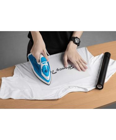 Black Heat Transfer Vinyl Bundle - 12 x 10' Rolls - Easy Cut & Weed - DIY Heat Press Design for T-Shirts, Clothes, Hats & Textiles - Buy Online on GoSupps.com