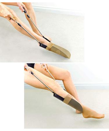 EZ Stocking Helper - Sock Slider for Seniors - Compression Sock Aid with Adjustable Handles - Buy Online on GoSupps.com
