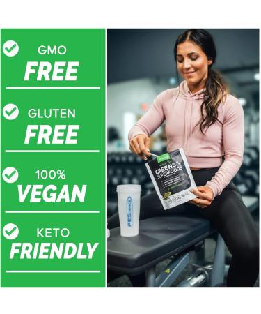 PEScience Greens & Superfoods Powder - Original Flavor - 30 Servings - Buy Online on GoSupps.com
