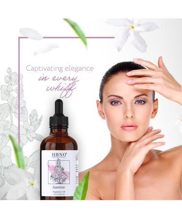 HBNO California Bottled Jasmine Fragrance Oil 4 fl oz (120 ml) - Premium (Fragrance) for Aromatherapy - Jasmine Fragrance Oil for Diffuser and Candle Making Jasmine 4 Fl Oz (Pack of 1) - Buy Online on GoSupps.com