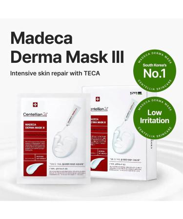 CENTELLIAN 24 Madeca Cream Time Reverse 50ml + Madeca Derma Mask 3(Intensive) 10pc Hydrating Firming Wrinkle Care Set with Centella Asiatica TECA & Madecassoside for nourished soothed 1 Fl Oz (Pack of 10) - Buy Online on GoSupps.com