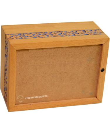 Hind Handicrafts Wooden Box Funeral Cremation Urns for Human Ashes Adult Large Rosewood Cremation Urns for Ashes Burial Urns for Columbarium (Large : 9" x 5.5" x 4.5" - 160lbs or 72kg) - Buy Online on GoSupps.com