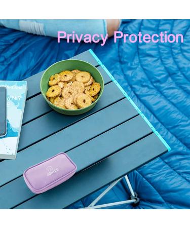 Large AM/PM Weekly Pill Organizer - 7 Day Pill Box with Writable Labels & Light-Purple Zipper Bag for Vitamins & Supplements - International Shipping - Buy Online on GoSupps.com
