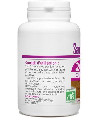 Organic White Willow - 400 mg - 200 Tablets - Buy Online on GoSupps.com