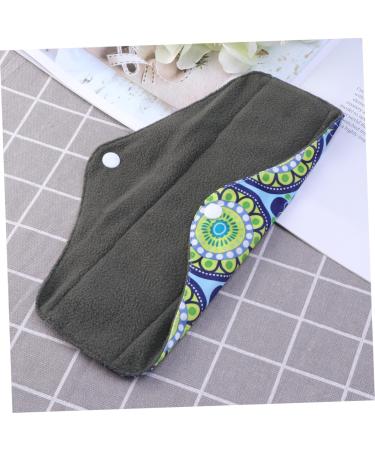 Reusable Bamboo Charcoal Cotton Menstrual Pad - Mama Pads Washable Maternity Cloth Napkin M03 - 1 Count - Buy Online on GoSupps.com