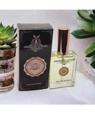 American Luxury Unlimted - The Gold Standard Rose Eau De Parfum For Men (2 oz.) - Bright Notes Floral Woody and Warm with Leathery Depth 2 Fl Oz (Pack of 1) - Buy Online on GoSupps.com