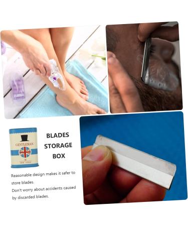 Premium Box Klingen Storage - Safe Container for Razors & Facial Blades | International Shipping Available - Buy Online on GoSupps.com
