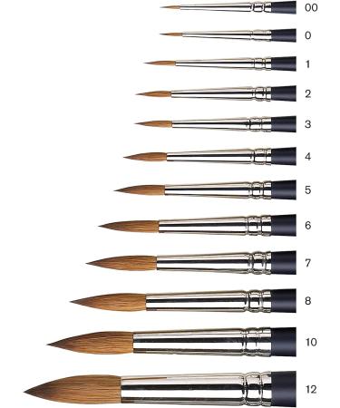 Winsor & Newton Professional Watercolor Sable Brush-Round #0 - High-Quality Artist Brush - Buy Online on GoSupps.com