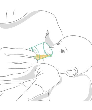 Maymom Baby Feeding Cup for Dosing Medicine - 1 oz (4ct) | Graduated Measurement for Accurate Dosage - Buy Online on GoSupps.com