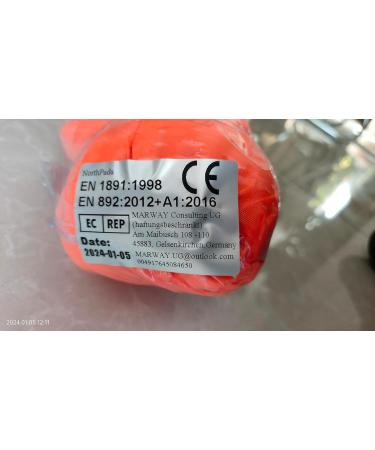 Northpada 10mm Static Safety Climbing Rope - 20m Blue Rock Climbing & Fire Rescue Rope for Parachute and Roping Activities - Buy Online on GoSupps.com