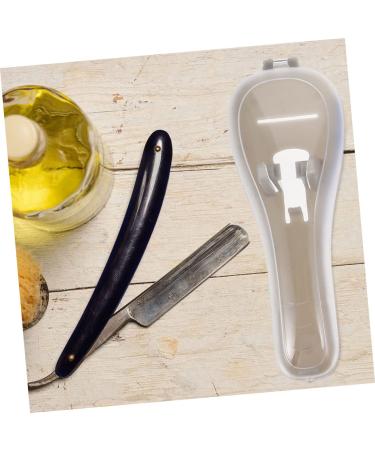 Vintorky Razor Storage Box - Portable Organizer for Electric Shavers & Razors | 2er Box in Blue & Gray (16.5x6x3.5cm) - Ideal for Travel & Home - Buy Online on GoSupps.com