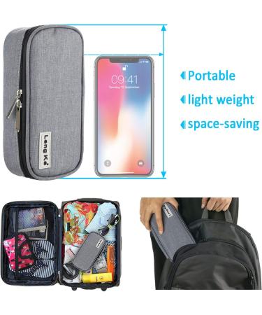 YOUSHARES Insulin Travel Case - Insulated Medication Cooler Bag with Ice Packs - Buy Online on GoSupps.com