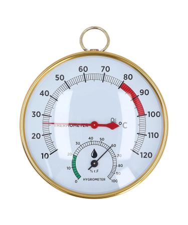 Sauna Hygrothermograph - Moisture & Temperature Measurement (10-120 ) | Versatile Home Sauna Accessory with Clear Display - Buy Online on GoSupps.com