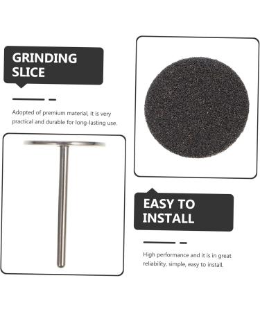 Healvian 5 Sets Nail Polishing Sheets Professional Nail File Manicure Sandpaper Disc Electric Nail Slices Nail Painting Tools Sanding Discs Pad Lava Stone Electric Grinder Stainless Steel - Buy Online on GoSupps.com