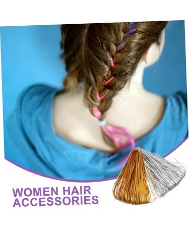 minkissy 10 Sets Dreadlocks Hair Rope Hair Clips for Braids Hair Ties for Girls Hair Ties for Women Braided Hair Clip Dreadlock Hair Products Miss Plastic Hair Strands Braiding Rope - Buy Online on GoSupps.com