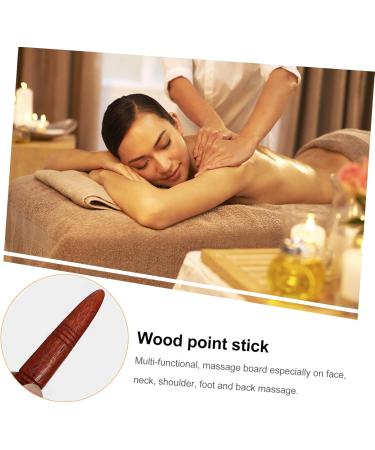 Healeved 2-Set Wooden Acupuncture Rods & Gua Sha Massage Board - Hand Foot Reflexology & Trigger Point Relief - Buy Online on GoSupps.com