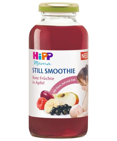 HiPP Mama Still Smoothie Red Fruits in Apple with Iron 200ml Pack of 6 (6 x 200ml) - Buy Online on GoSupps.com