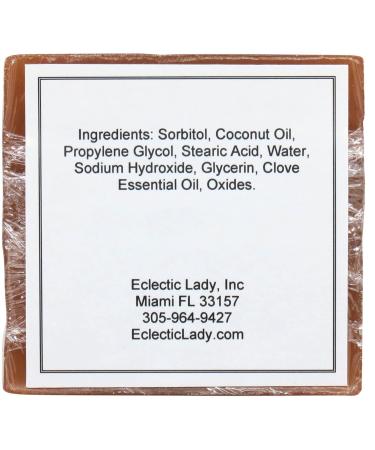 Clove Glycerin Soap by Eclectic Lady - Natural 4 oz Bar | Shop Internationally - Buy Online on GoSupps.com