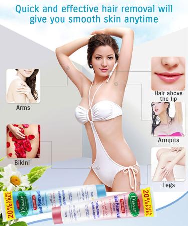 DISAAR Hair Removal Inhibitor Cream 120g - Best Permanent & Fast Results | Shop Now - Buy Online on GoSupps.com