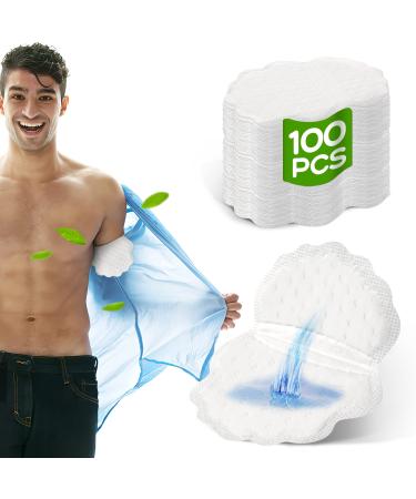 100Pcs Underarm Sweat Pads for Men and Women  Armpit Sweat Pads Disposable Dress Guards/Shields  Non Sweat Armpit Protection Sweat pads for women armpits