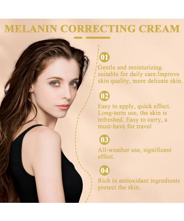 Nadiaen LEFUN Melanin Correcting Cream Dark Spot Corrector Cream Dark Spot Remover for Face Dark Spot Remover for Body Underarm Elbows Knees Neck Armpit Dark Spot Corrector for Women and Men - Buy Online on GoSupps.com