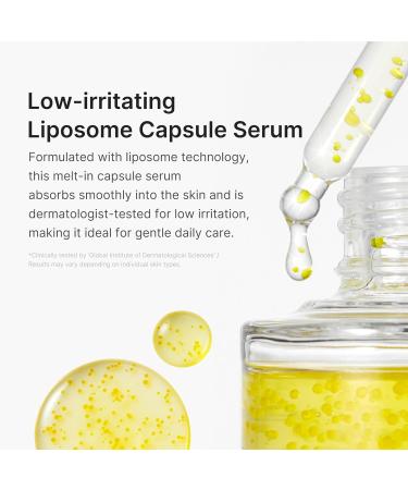 medicube Deep Vitamin C Capsule Serum | Hydrating Vitamin C Serum for Dull & Uneven-Looking Skin with Visible Concerns | Liposome Capsules for Smooth Radiant Texture | Korean Skincare 1.01 fl.oz - Buy Online on GoSupps.com