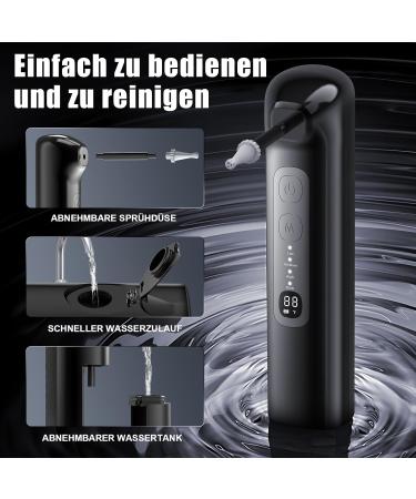 NVKHG Rechargeable Ear Wax Remover Set | IPX7 Waterproof Ear Cleaner for Adults & Kids | 4 Cleaning Modes & 6 Tips - Buy Online on GoSupps.com