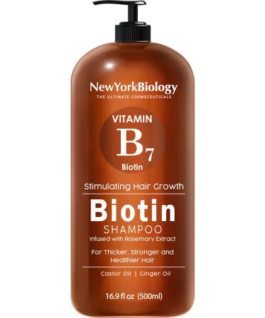 Biotin Shampoo for Hair Growth and Thinning Hair  Thickening Formula for Hair Loss Treatment  For Men & Women  Anti Dandruff - 16.9 fl Oz