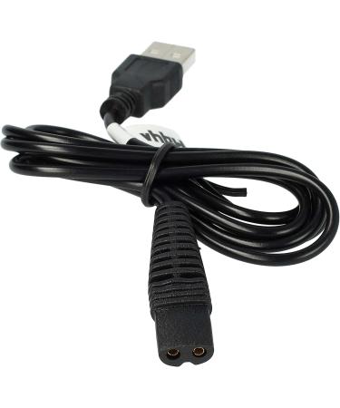 vhbw Charging Cable for Oral-B Genius 9000S 9000S Black & White - 120 cm Power Cable for International Shipping - Buy Online on GoSupps.com