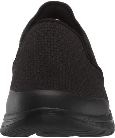 Skechers Men's Gowalk 5-Elastic Stretch Slip-on Loafer Sneaker 10.5 Black - Buy Online on GoSupps.com