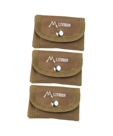 FOMIYES 3pcs Razor Storage Bag Man Oxford Cloth Portable Protective Case