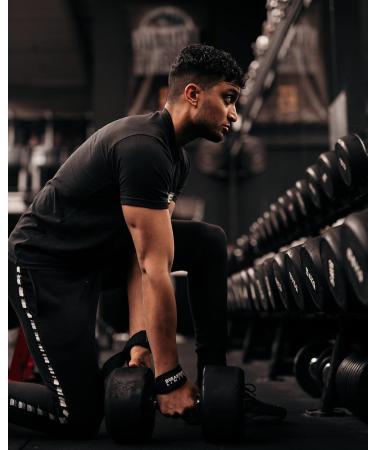 Breaking Limits Train Aids | Weight Lifting Wrist Bandages & Lifting Straps for Strength Training Bodybuilding Powerlifting - Black - Buy Online on GoSupps.com