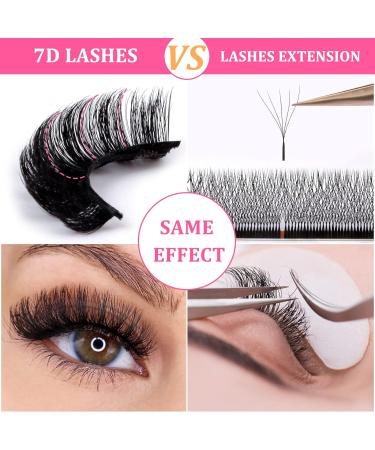 7D15 False Eyelashes Russian Strip Lashes - 10 Pairs Reusable Faux Mink - Natural Look, Fluffy Volume, Wispy Fake Eyelashes - Handmade Thick Soft Long Dramatic Makeup Enhancer - Buy Online on GoSupps.com