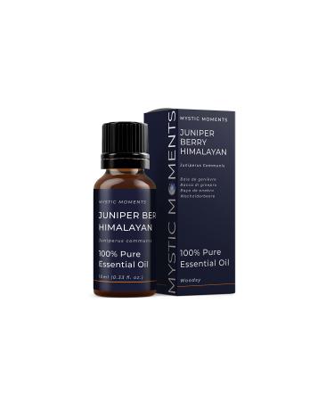 Mystic Moments |Juniper Berry Himalayan essential oil 10ml -pure & natural oil for diffusors aromatherapy and massage mixtures of vegan GVO -free