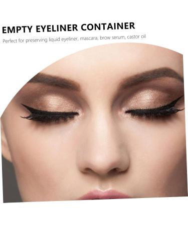 OHPHCALL 20 Pcs Eyeliner Empty Pipe Empty Nail Oil Pen White Eyeliner Red Eyeliner Lash Containers Plastic 1 count (Pack of 1) Goldenx4pcs - Buy Online on GoSupps.com