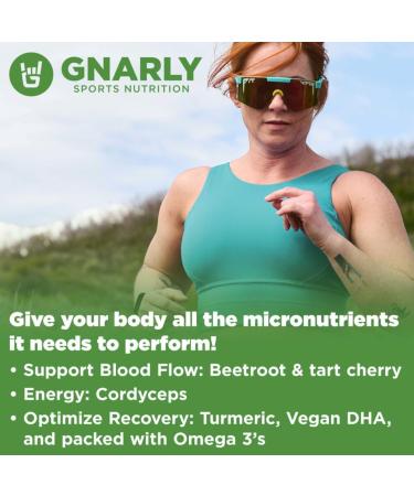 Gnarly Nutrition Performance Greens Blueberry A ai (11.64 oz) and Gnarly Vegan Plant Protein Meal Replacement - Vanilla (28.2oz) - Buy Online on GoSupps.com