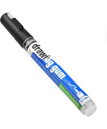 Pebeo Drawing Gum Pen 0.7mm Nib with Replacement - Single Pen for Precision Craftsmanship - Buy Online on GoSupps.com